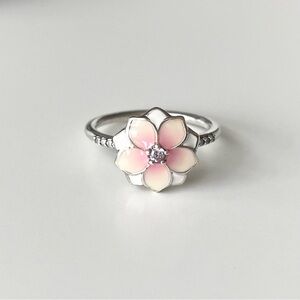 Pandora Magnolia Bloom Sterling Silver Ring